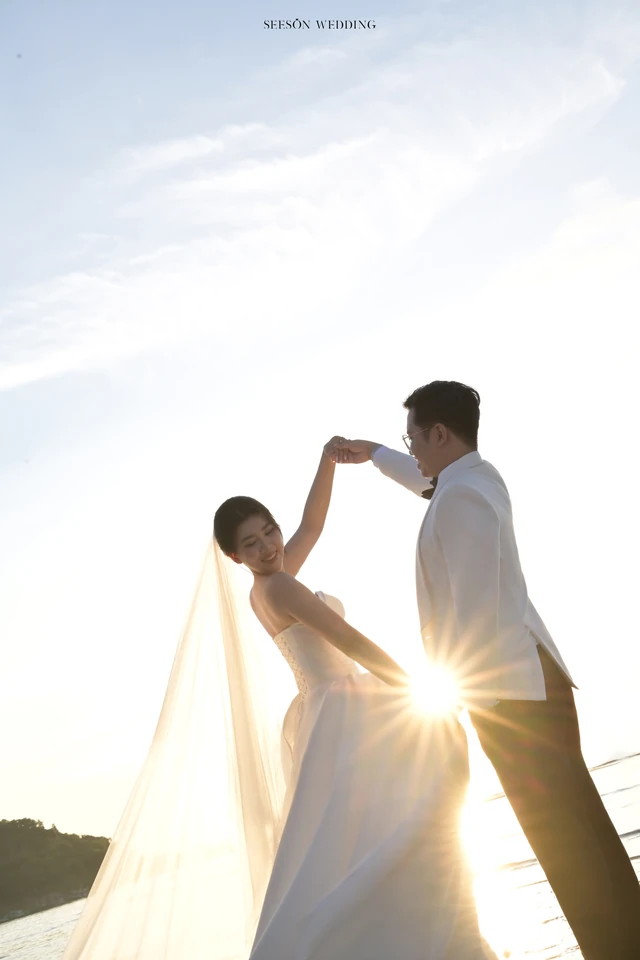 Ảnh cưới Biển hoàng hôn tại Bãi biển Phú Quốc, Kiên Giang — Phát & Trinh — Biển Phú Quốc, SeesonWedding (ảnh 16/31)