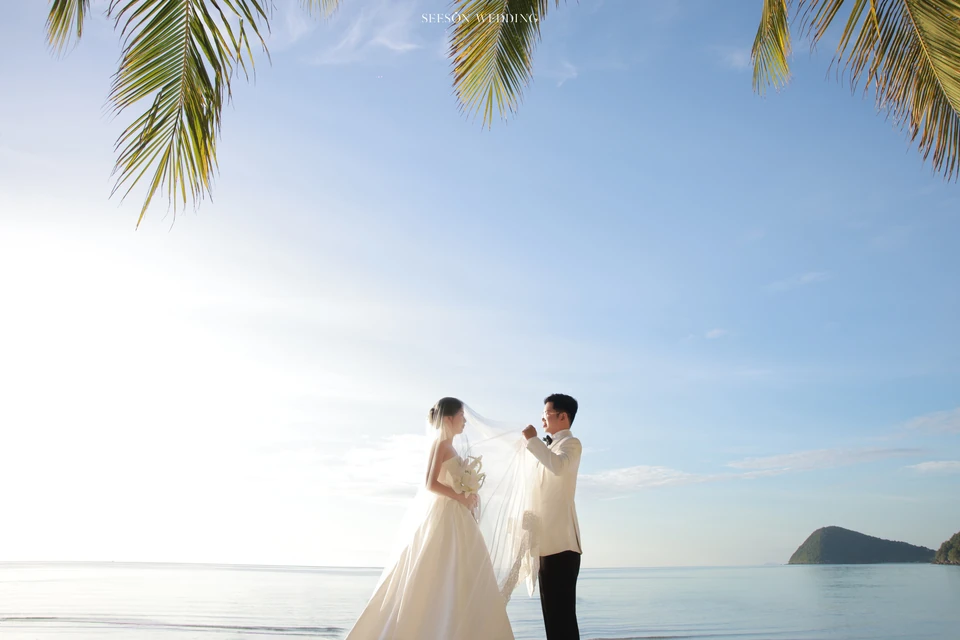 Ảnh cưới Biển hoàng hôn tại Bãi biển Phú Quốc, Kiên Giang — Phát & Trinh — Biển Phú Quốc, SeesonWedding (ảnh 29/31)