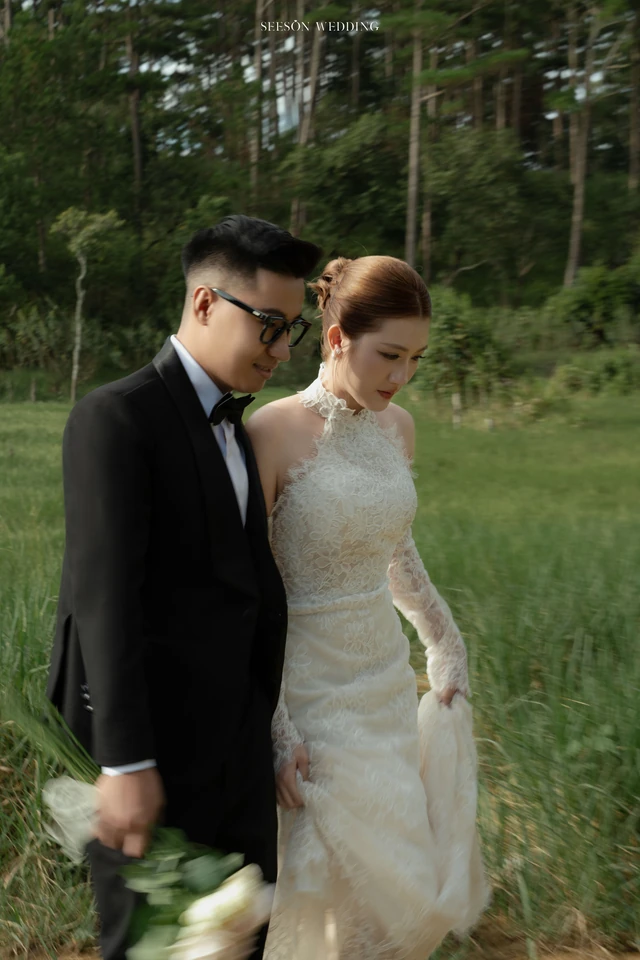 Ảnh cưới Thuyền gỗ & sương hồ tại Suối Tía, hồ Tuyền Lâm, Đà Lạt — Suối Tía — Đà Lạt, SeesonWedding (ảnh 25/33)