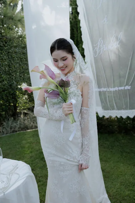 Ngọc Quỳnh — Khu Vườn Voan Trắng — chụp ảnh cưới Phim trường sân vườn, TP.HCM bởi SeesonWedding