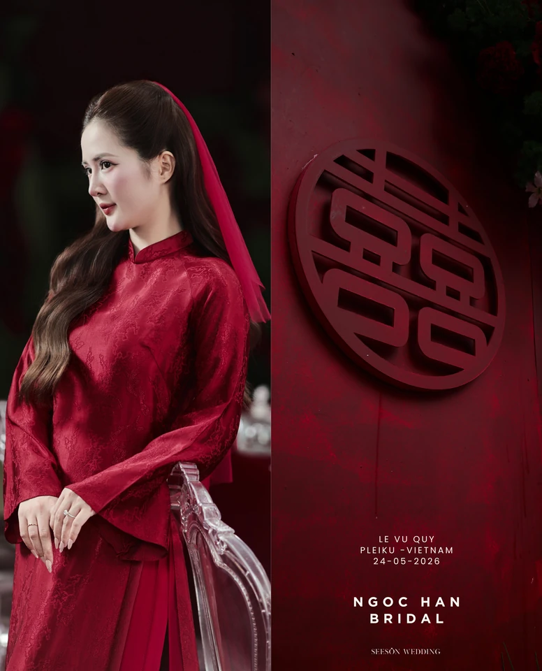 Ảnh cưới Áo dài đỏ & lễ gia tiên tại TP. Hồ Chí Minh — Áo Dài — Lễ Gia Tiên, SeesonWedding (ảnh 5/108)