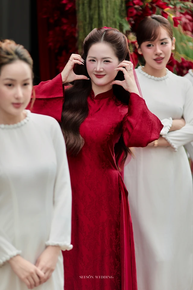 Ảnh cưới Áo dài đỏ & lễ gia tiên tại TP. Hồ Chí Minh — Áo Dài — Lễ Gia Tiên, SeesonWedding (ảnh 8/108)