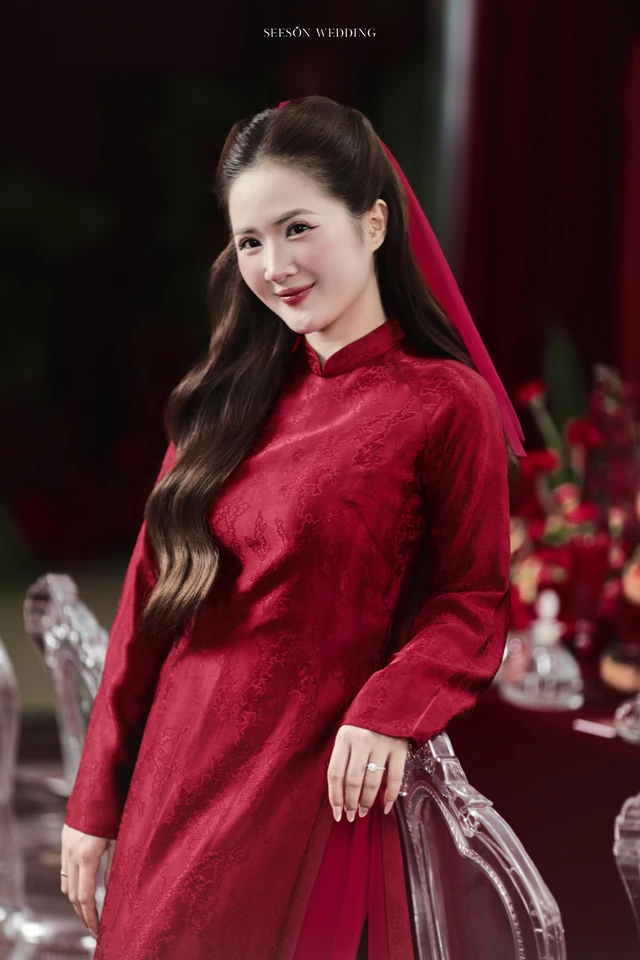Ảnh cưới Áo dài đỏ & lễ gia tiên tại TP. Hồ Chí Minh — Áo Dài — Lễ Gia Tiên, SeesonWedding (ảnh 9/108)