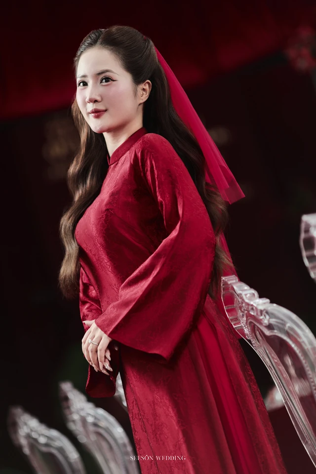 Ảnh cưới Áo dài đỏ & lễ gia tiên tại TP. Hồ Chí Minh — Áo Dài — Lễ Gia Tiên, SeesonWedding (ảnh 10/108)