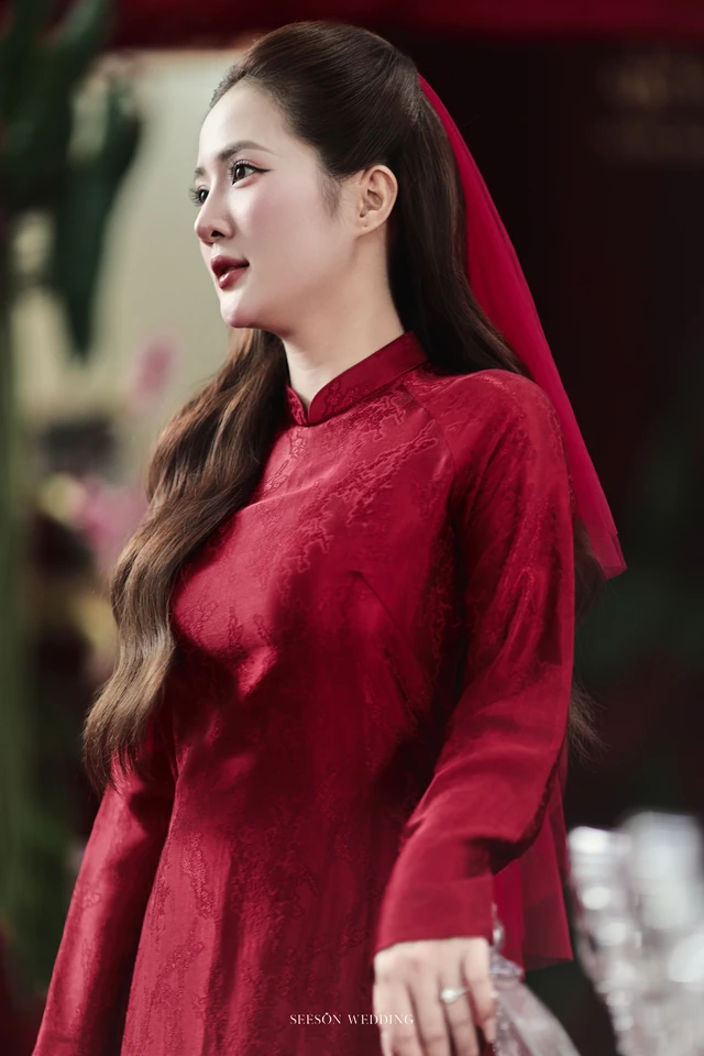 Ảnh cưới Áo dài đỏ & lễ gia tiên tại TP. Hồ Chí Minh — Áo Dài — Lễ Gia Tiên, SeesonWedding (ảnh 11/108)