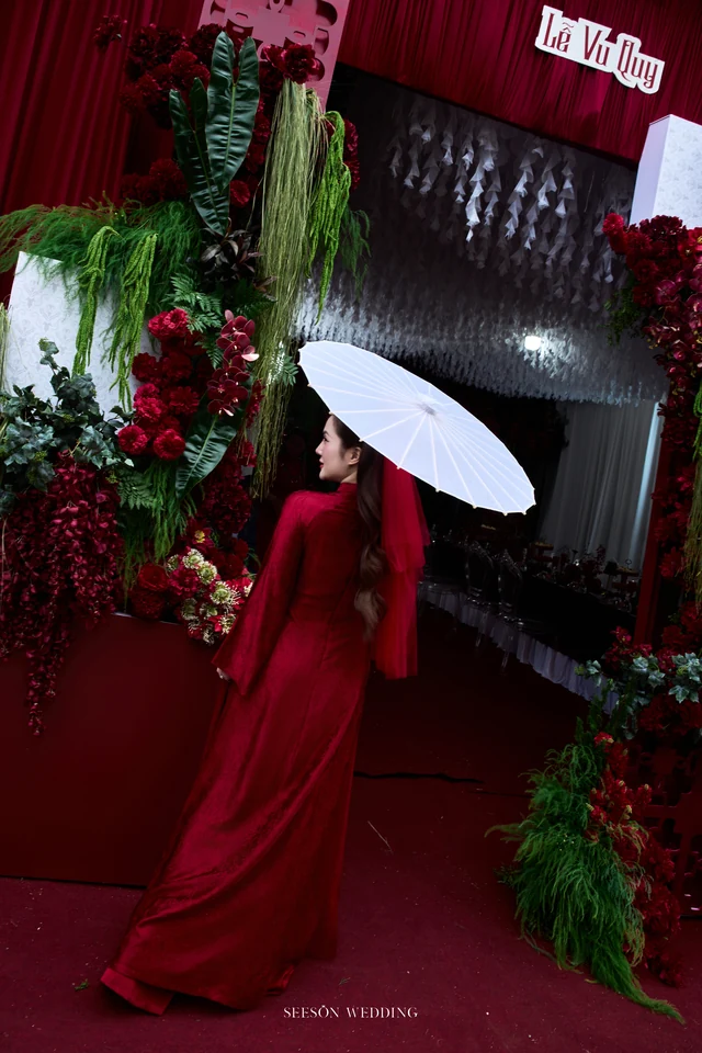 Ảnh cưới Áo dài đỏ & lễ gia tiên tại TP. Hồ Chí Minh — Áo Dài — Lễ Gia Tiên, SeesonWedding (ảnh 33/108)
