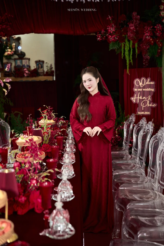 Ảnh cưới Áo dài đỏ & lễ gia tiên tại TP. Hồ Chí Minh — Áo Dài — Lễ Gia Tiên, SeesonWedding (ảnh 36/108)