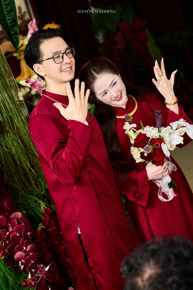 Ảnh cưới Áo dài đỏ & lễ gia tiên tại TP. Hồ Chí Minh — Áo Dài — Lễ Gia Tiên, SeesonWedding (ảnh 42/108)