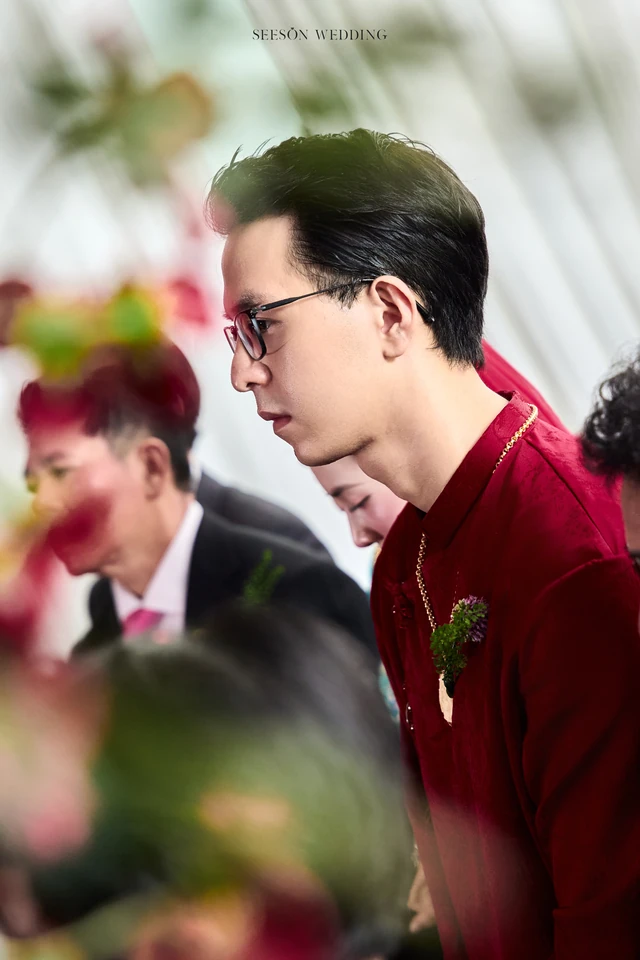 Ảnh cưới Áo dài đỏ & lễ gia tiên tại TP. Hồ Chí Minh — Áo Dài — Lễ Gia Tiên, SeesonWedding (ảnh 43/108)