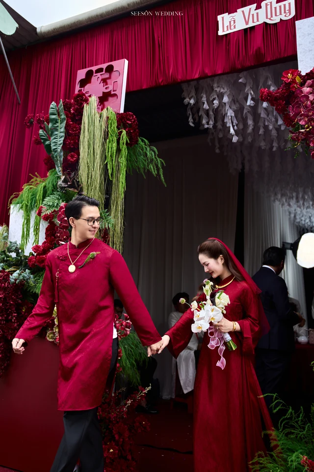 Ảnh cưới Áo dài đỏ & lễ gia tiên tại TP. Hồ Chí Minh — Áo Dài — Lễ Gia Tiên, SeesonWedding (ảnh 45/108)