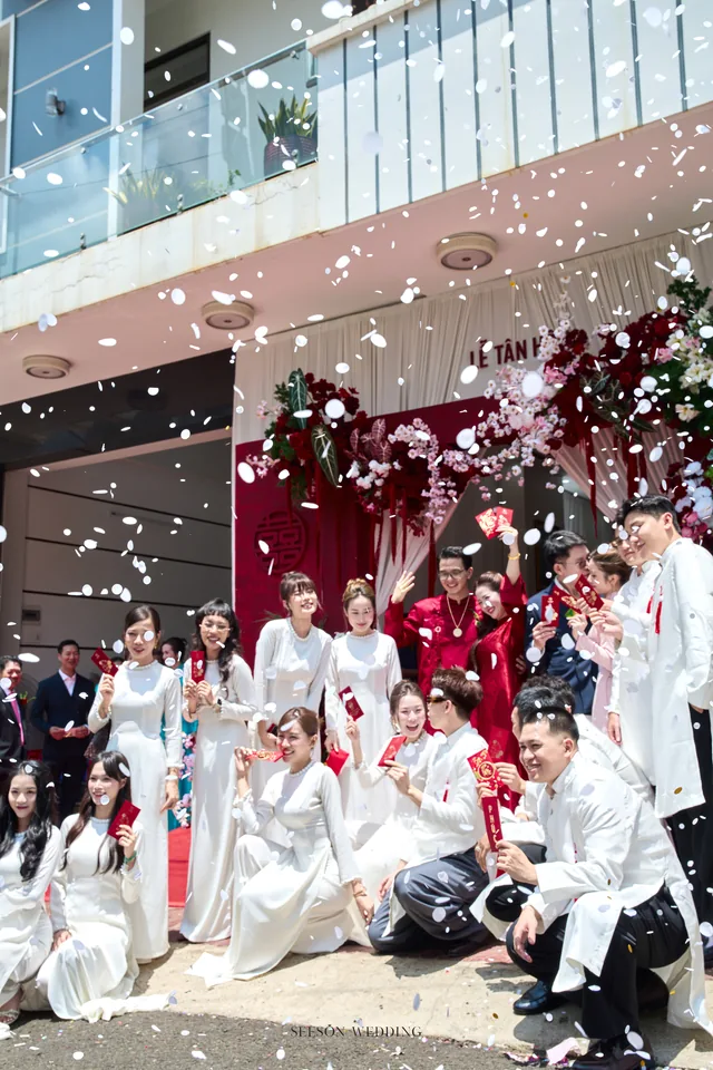 Ảnh cưới Áo dài đỏ & lễ gia tiên tại TP. Hồ Chí Minh — Áo Dài — Lễ Gia Tiên, SeesonWedding (ảnh 53/108)