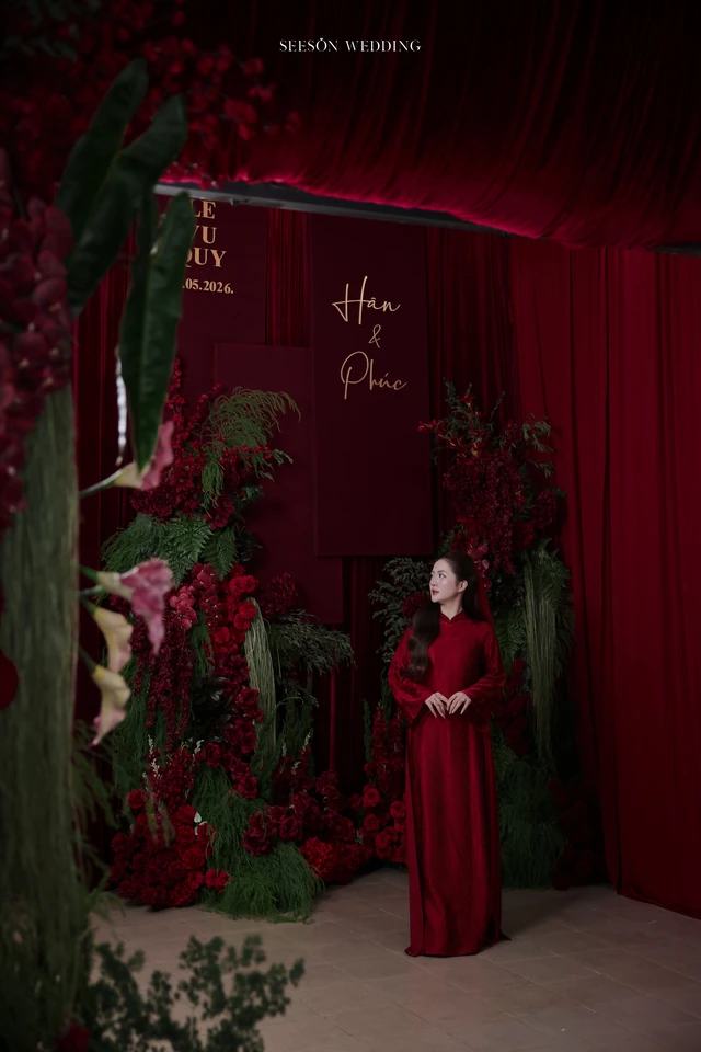 Ảnh cưới Áo dài đỏ & lễ gia tiên tại TP. Hồ Chí Minh — Áo Dài — Lễ Gia Tiên, SeesonWedding (ảnh 71/108)