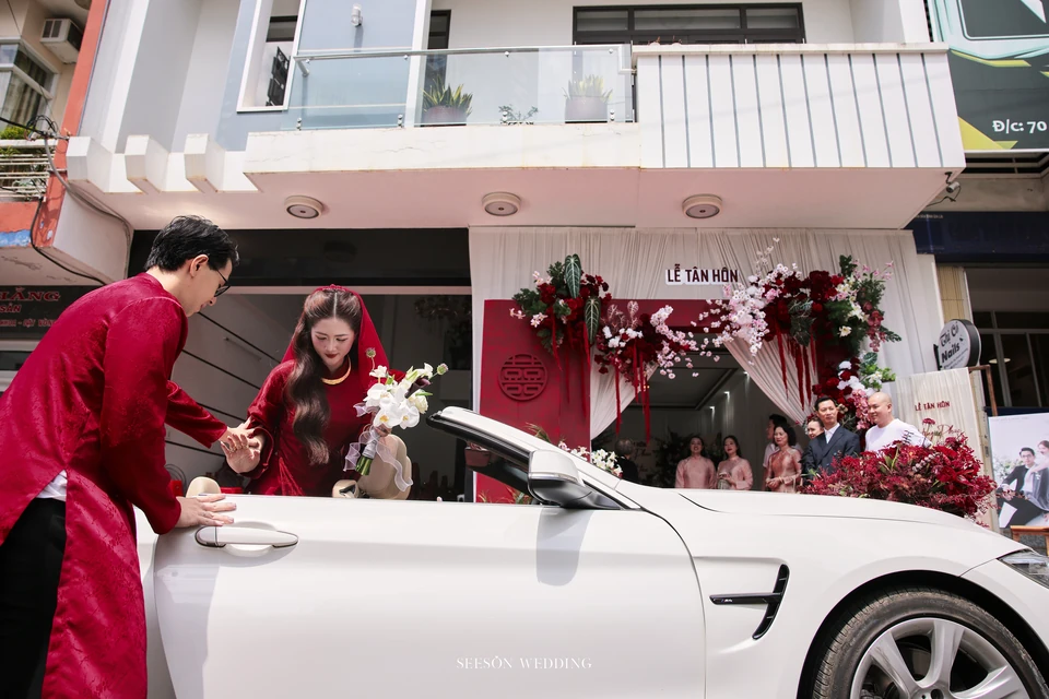 Ảnh cưới Áo dài đỏ & lễ gia tiên tại TP. Hồ Chí Minh — Áo Dài — Lễ Gia Tiên, SeesonWedding (ảnh 89/108)