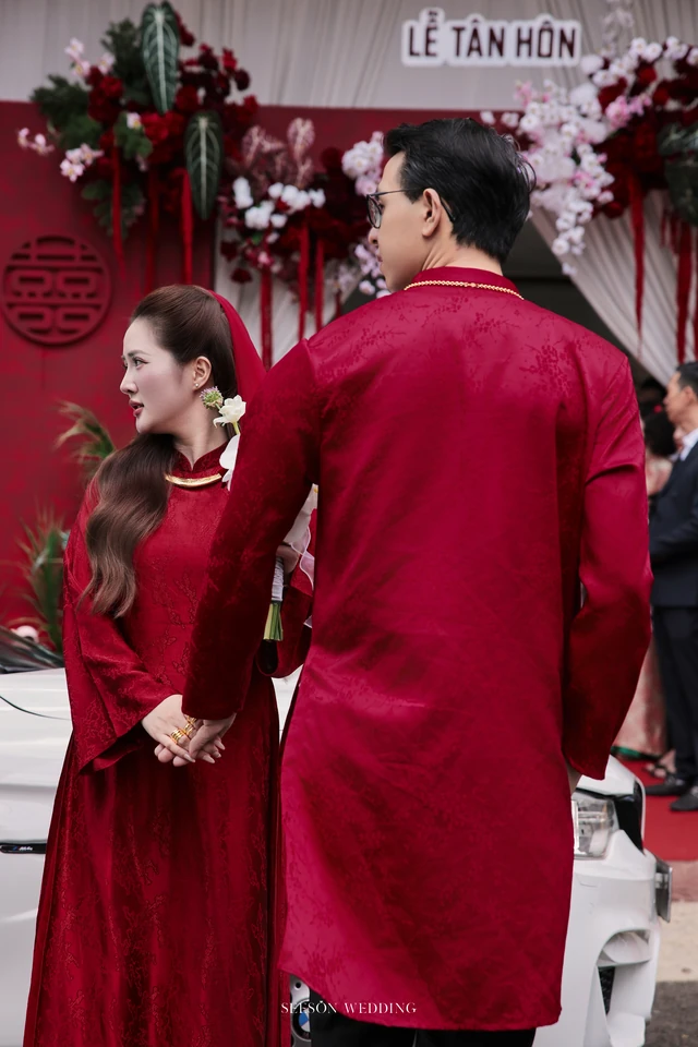 Ảnh cưới Áo dài đỏ & lễ gia tiên tại TP. Hồ Chí Minh — Áo Dài — Lễ Gia Tiên, SeesonWedding (ảnh 92/108)