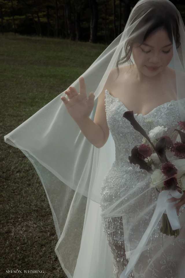 Ảnh cưới Đồi cỏ hồng & sương sớm tại Đồi cỏ hồng, Đà Lạt — Đồi Cỏ Hồng — Đà Lạt, SeesonWedding (ảnh 3/20)