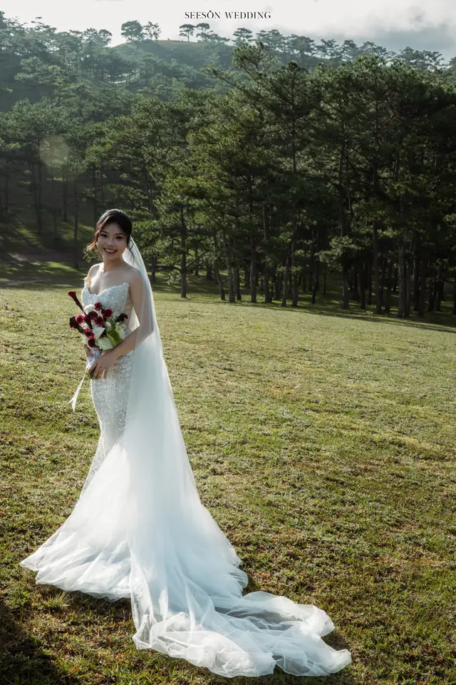 Ảnh cưới Đồi cỏ hồng & sương sớm tại Đồi cỏ hồng, Đà Lạt — Đồi Cỏ Hồng — Đà Lạt, SeesonWedding (ảnh 15/20)