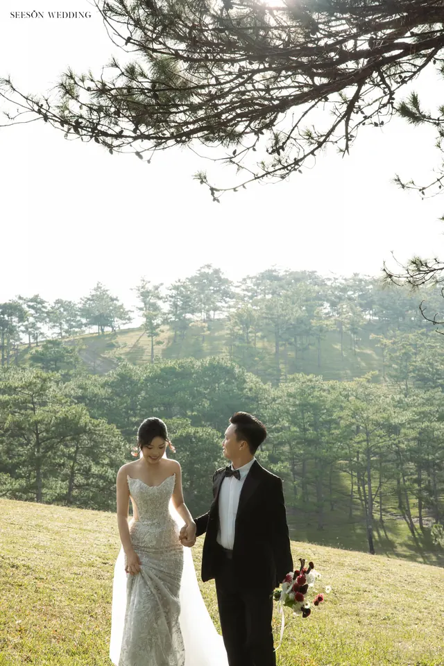 Ảnh cưới Đồi cỏ hồng & sương sớm tại Đồi cỏ hồng, Đà Lạt — Đồi Cỏ Hồng — Đà Lạt, SeesonWedding (ảnh 20/20)