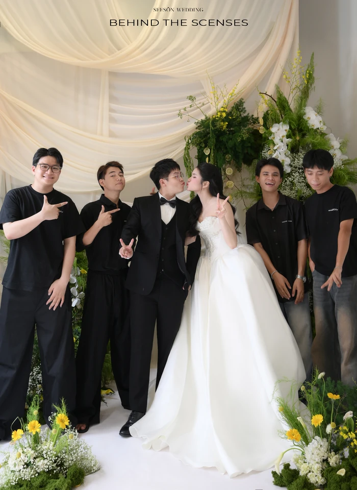 Ảnh cưới Behind the scenes tại TP. Hồ Chí Minh — Hậu Trường — Ekip Seeson, SeesonWedding (ảnh 3/12)