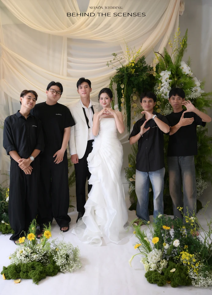 Ảnh cưới Behind the scenes tại TP. Hồ Chí Minh — Hậu Trường — Ekip Seeson, SeesonWedding (ảnh 4/12)