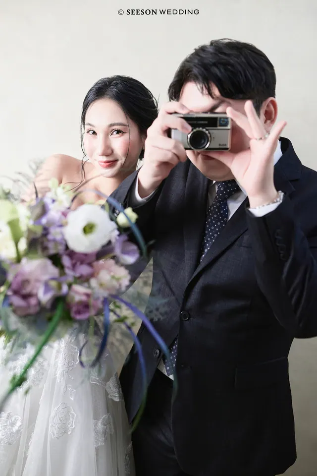 Ảnh cưới Phong cách Hàn Quốc & hoa tím tại Studio Seeson, TP.HCM — Kyue Young & Bích Ngân — Studio Hàn Quốc, SeesonWedding (ảnh 7/18)